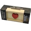 Puzzle Box Enigma Heart Secret - Money and Gift Card Holder in a Wooden Magic Trick Lock with Hidden Compartment Piggy Bank Brain Teaser Game