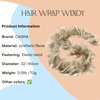 CAISHA Hairpiece Hair Wrap Heat-resistant Synthetic Fibres Curly Messy Updo Blonde Mix HW11
