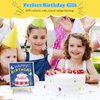 Kssiaz DIY Birthday Cake Mosaic Painting Kit, DIY Mosaic Arts and Craft Kits with Cream Glue Accessories, Handmade Sticker Painting Kit for Boys, Girls, Adults, Birthday Gift, Room Decor