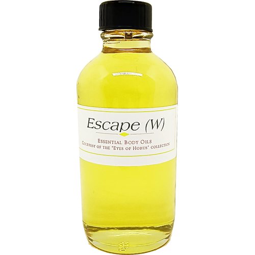Escape - Type For Women Scented Body Oil Fragrance [Regular Cap - Gold - 4 oz.] - ID#22749