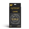 Supreme Trimmer Premium Barber Cape | Professional Hair Stylist Polyester, Waterproof, Hook Closure Cape; Salon, Barber, or Home Use | Smoke Ring
