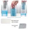 YOUSHANGJIA Mop Pads 18 inch mop Pads Replacement 6 Pack mop Head Replacement mop Refills Washable Microfiber Pads