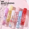 MYUANGO Lip Oil Moisturizing, Hydrating Lip Care Lip Tint, Shiny Lip Glow Vegan Plumping Lip Gloss for Dry Lips (01#)