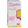 Maxim Organic Applicator Tampons (Regular): 100% Natural Cotton Tampons for Feminine Menstrual Care -16 Count, 3 Pack