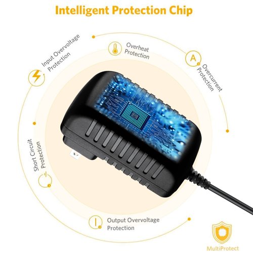 Jantoy AC Adapter Compatible with VTech MobiGo 2 Pink Girls Childrens Kids Touch Learning System PS