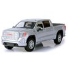 2019 Sierra 1500 SLT Crew Cab Pickup Truck Silver Metallic 1/24-1/27 Diecast Model Car by Motormax 79361silver