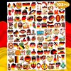 103 PCS German Germany Soccer Temporary Tattoos Birthday Party Decorations Favors Supplies Decor Germany Small Flag Pennant Stickers For Boys Girls Gift School Prizes Rewards