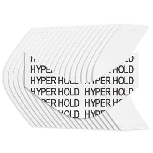 Sunshine Tape Hyper Hold Hairpiece Wig Tape (72 Pieces) | A Curve | Made in USA | Double Sided Adhesive Tape for Toupee Lace Front Wig | Ultra Hold Waterproof Strips