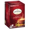 Twinings of London Chai Tea K Cup Pods for Keurig, Caffeinated Sweet and Savory Spice Black Tea Blend, Cinnamon, Cardamom, Cloves, and Ginger, 12 K Cup Tea Pods