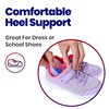 Kids Heel Cups for Heel Pain - Gel Heel Cushions for Heel Pain Relief | Gel Heel Pads Plantar Fasciitis Inserts For Achilles Tendonitis, Heel Spurs, Severs Disease Heel Cup Kids 2-5 Womens Shoes 4-7US