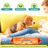 PET N PET 100% Plant Based Dog Wipes for Paws and Butt, 100 Counts Dog Pet Wipes, 8" x 8" Hypoallergenic Unscented Dog Wipes, Cleaning Deodorizing Cat Wipes, Puppy Wipes, Dog Paw Wipes, Dog Face Wipes