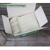 GreenWorks Compostable CPLA Sporks,100 Count 5.5" Disposable Cutlery Spork (Spoon Fork)