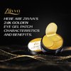 Ziivva Under Eye Collagen Patches Eye Masks with 24K Gold and Snail, Eye Gel Treatment Masks for Puffy Eye & Dark Circles, Anti Wrinkle, Moisturizing Improves Elasticity 30 PAIRS (Gold & Snail)