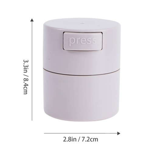 Beaupretty Cosmetic Containers Eyelash Glue Jar Sealed Eyelash Extension Container Makeup Case Cosmetic Storage Tank for Women Girls Nail Polish Lash Glue Holder