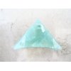 Generic Medium blue or taupe marbled triangle acrylic and metal hair claw clip (Primary color: Taupe)