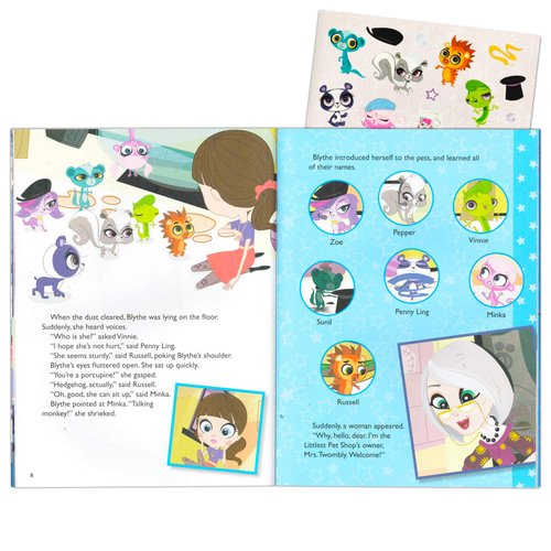 Littlest Pet Shop Party Favors Pack - Bundle Includes 6 Activity Books with Stickers (Littlest Pet Shop Coloring Book)