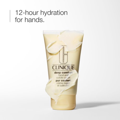Clinique Daily Deep Comfort Hydrating Cuticle and Hand Cream With Hyaluronic Acid + Glycerin, 2.6 fl. oz.