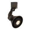 WAC Lighting, TK-103 Line Voltage Track Head with 8W GU10 LED Bulb in Black for H Track