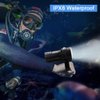 eecoo Diving Flashlight, 18000 Lumen IPX8 Waterproof Diving Torch Scuba Dive Lights 500M 7Modes 120 Degree Wide Beam Angle Underwater LED Flashlight for Outdoor Under Water Sports