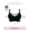 PARFAIT Women's Dynamic P5541 Full Bust Bounce Control Sports Bra-Black-34E