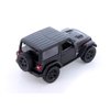 Wrangler Rubicon Inspired Replica 4x4 Hard Top Overlander Diecast Model Toy Car in Black