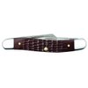 Case WR XX Pocket Knife Brown Synthetic Medium Stockman Item #217 - (63087 SS) - Length Closed: 3 3/8 Inches