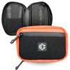 DAILYCARRYCO EDC Pouch Organizer - Everyday Carry Pouch - Pocket Organizer, Tool Pouch with Multiple Pockets, Pouch for Every Day Carry - Small Pocket Tool Pouch for Men - Essential EDC Gear (Orange)