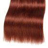 Reddish Brown Bundles Color 33 Straight Human Hair Bundles Copper Red Bundles Hair Human Hair 20 22 24 Inch Auburn Straight Bundles Remy Hair Extensions