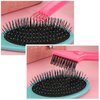Hicarer 3 Pieces Hair Brush Cleaner Tool 2-in-1 Hair Brush Cleaning Tool Hair Brush Remover Rake for Removing Hair Dust Mini Wet Hair Comb for Salon Home Use Removing Dirt