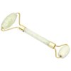 mookaitedecor Xiuyan Jade Stone Roller for Face Massage Neck, Anti-Aging Facial Massager with Double Rollers
