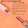 Eyebrow Pencil with Eyebrow Gel, Ruicen 2-in-1 Microblading Eyebrow Pen and Brow Gel with 4 Fork Tip, Real-Looking-Fill Define and Shape Brows, 24H Wear, Waterproof & Smudge-proof, Light Brown