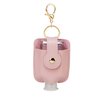 SEWBOO Sanitizer Holder with Travel Bottle Refillable Mini Travel Hand Sanitizer Keychain Holder for Backpack & Purse (Dusty Rose)