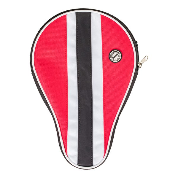 STIGA Table Tennis Racket Cover - Protects 1-2 Ping Pong Paddles, Red