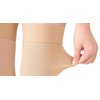 TOFLY® Thigh High Compression Stockings for Women & Men (Pair), Open Toe, Opaque 20-30 mmHg Graduated Compression Hose, Medical Compression Stockings for Varicose Veins, Edema, DVT, Travel,Beige XXL