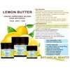 LEMON OIL BUTTER RAW Lemon essential Oil, Lime essential oil, Soybean Oil.100% Natural VIRGIN UNREFINED. 8 Fl oz - 240 ml. For Skin, Hair, Lip and Nail Care by Botanical Beauty