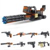 8 Mini Guns Building Blocks Toys Set, Gun Toy Military Weapon Models Building Block Set Stem Toys, Party Supplies Gifts Party Favor for Kids, Goodie Bags, Birthday