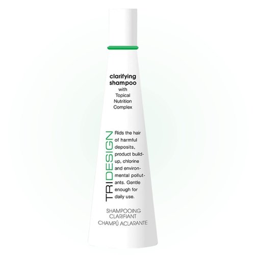 TRI Design Hair Care Clarifying Shampoo - Liquid Shampoo for Hair Deep Cleansing - Build Up & Impurities - Perfect Hair Care Products & Everyday Shampoo - 10.5 fl. oz.