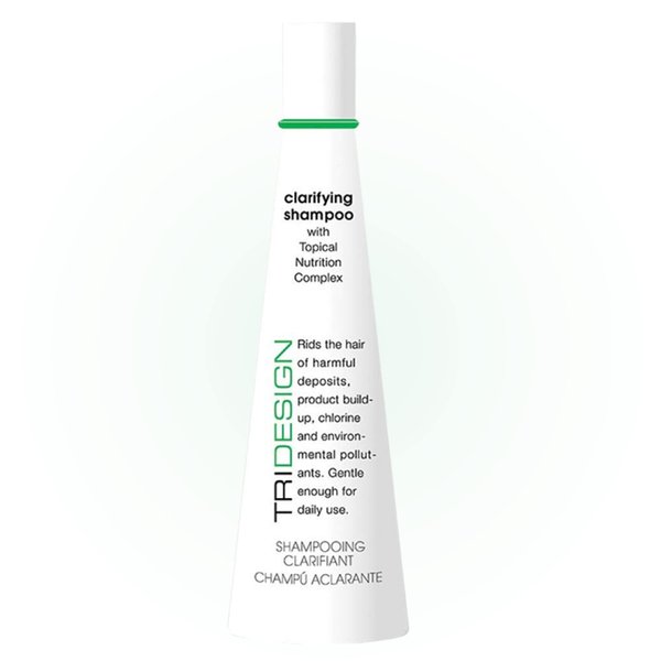 TRI Design Hair Care Clarifying Shampoo - Liquid Shampoo for Hair Deep Cleansing - Build Up & Impurities - Perfect Hair Care Products & Everyday Shampoo - 10.5 fl. oz.