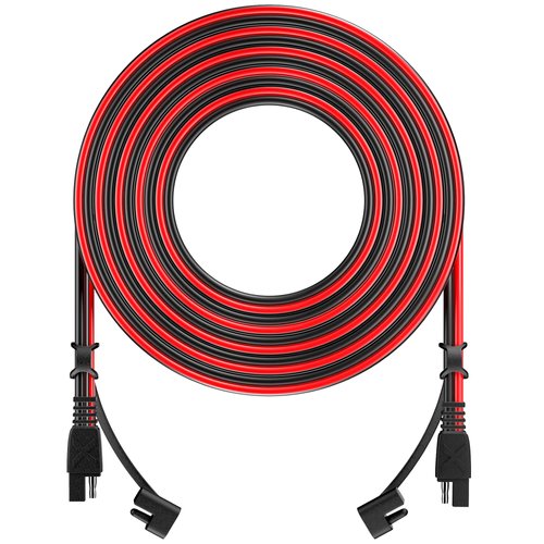 SOLPERK 12Feet 16AWG SAE to SAE Extension Cable, SAE Plug Adapter for Solar Panel Automotive RV Motorcycle Tractor