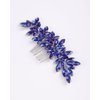 Rumtock Blue Crystal Hair Comb for Women Girls Wedding Bridal Hair Piece Handmade Jewelry Banquet Prom (Blue)