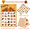 MISS FANTASY Thanksgiving Games Thanksgiving Bingo Game for Kids 24 Players Bingo Cards Thanksgiving Games for Family Thanksgiving Bingo for Toddlers Thanksgiving Activities for Kids Classroom Party
