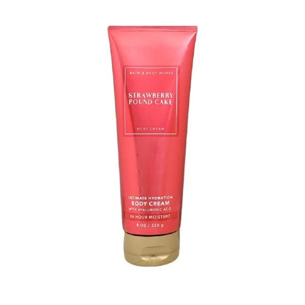 Strawberry Pound Cake Body Cream 8 Oz/ 226 g