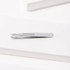 Tweezerman Mini Slant Tweezer - Tweezers for Eyebrows, Travel Tweezers for Eyebrows, Facial Hair, Ingrown Hair (Classic Stainless)