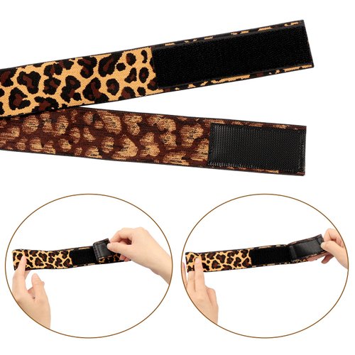 LiBiuty 4Pcs Elastic Wig Band for Melting Lace, Lace Melting Band, Wig Bands for Keeping Wigs in Place, Wig Band for Edges Laying, Wig Headband for Lace Front Wig, Adjustable Lace Melting Band