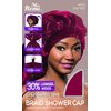 Ms. Remi Max Jumbo Braid Shower Cap Burgundy