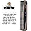 Kent FOT G Fine Tooth Comb Beard Comb - 4.5" Handmade Pocket Comb and Travel Comb Hair Comb for Men - Styling Comb Small Comb for Fine or Thinning Hair, Mustache and Beard Care and Hair Care Kent Comb