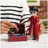 Wizarding World Harry Potter, 8-inch Harry Potter Quidditch Doll Gift Set with Robe and 9 Doll Accessories, 11 Pieces, Kids Toys for Ages 6 and up