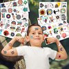 100PCS Archery Temporary Tattoos Stickers Themed Bow Arrow Hunting Birthday Party Favors Decorations Supplies Summer Sports Tattoo Sticker Gifts For Boys Girls Hunter School Prizes Carnival Christmas