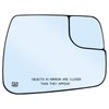 Passenger Right Side Heated Blind Spot Mirror Replacement for 2019 2020 2021 Dodge Ram 1500 Mirror Glass - Side View Heated Convex Mirror Glass with Rear Holder 68402036AA