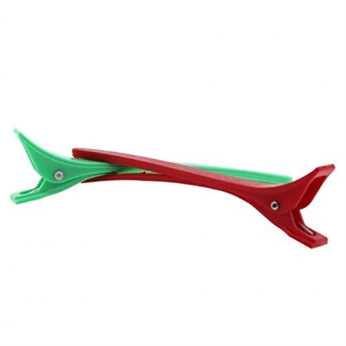 duck bill clips plastic roller hair clip by Annie